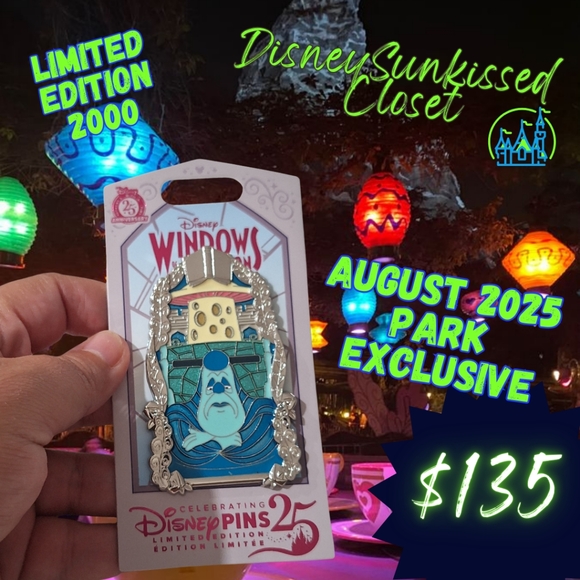 Disneyland Exclusive Windows of Attraction Alice In Wonderland Caterpiller - Picture 1 of 2